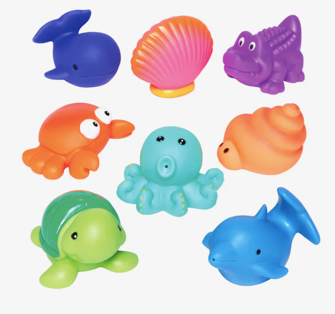 Elegant Baby Sea Party Bath Squirties