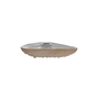 Creative Co-op Oyster Shell Shaped Taper Holder
