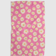 Geometry Daisy Days Pink Tea Towel