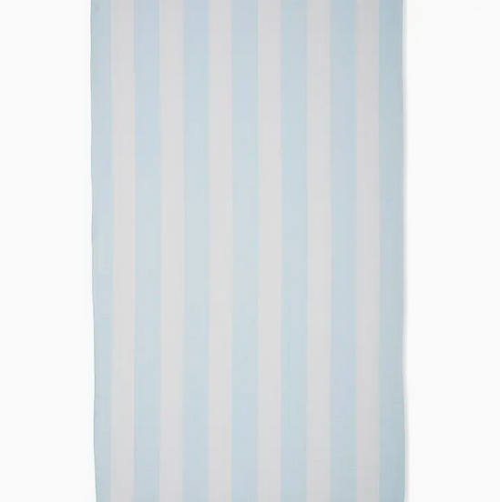 Geometry Summer Bold Blue Tea Towel