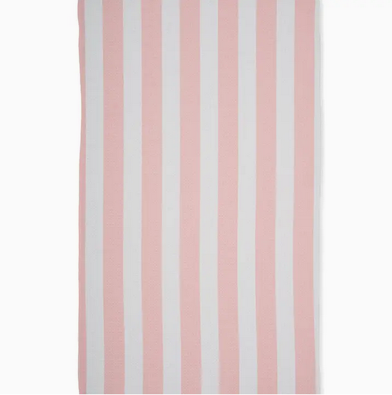 Geometry Summer Bold Pink Tea Towel