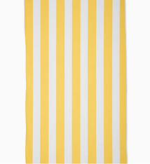 Geometry Summer Bold Yellow Tea Towel