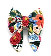 Banjo's Bows Bloomin Love Sailor Dog Bow Tie