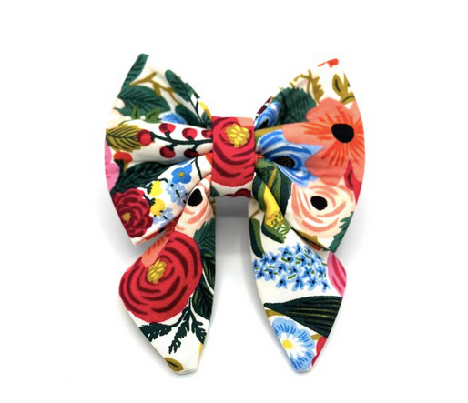 Banjo's Bows Bloomin Love Sailor Dog Bow Tie