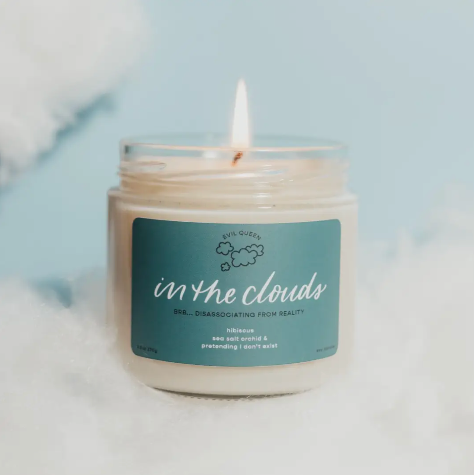 Evil Queen In the Clouds Candle