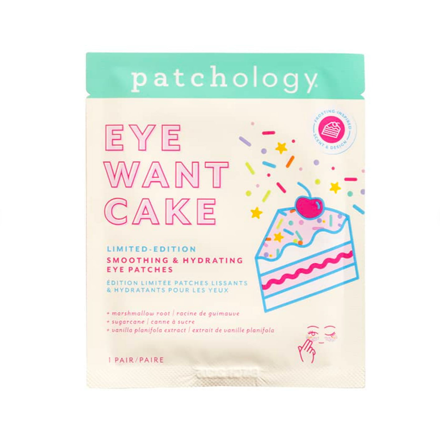 patchology Eye Want Cake Confetti Eye Patches