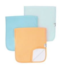 Copper Pearl Burp Cloth Set Bennie