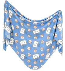 Copper Pearl Knit Swaddle Blanket Dunk