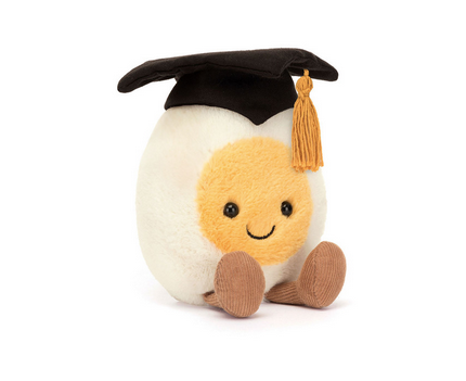 Jellycat Amuseables Boiled Egg Graduation