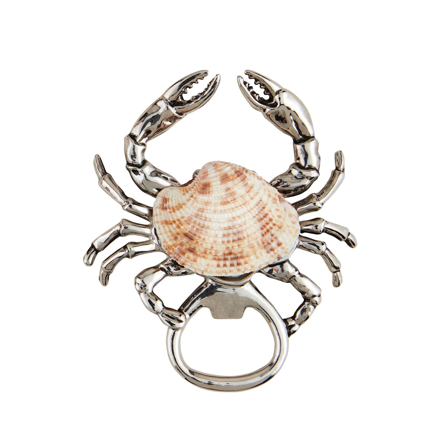 Mud Pie Crab Seashell Bottle Opener