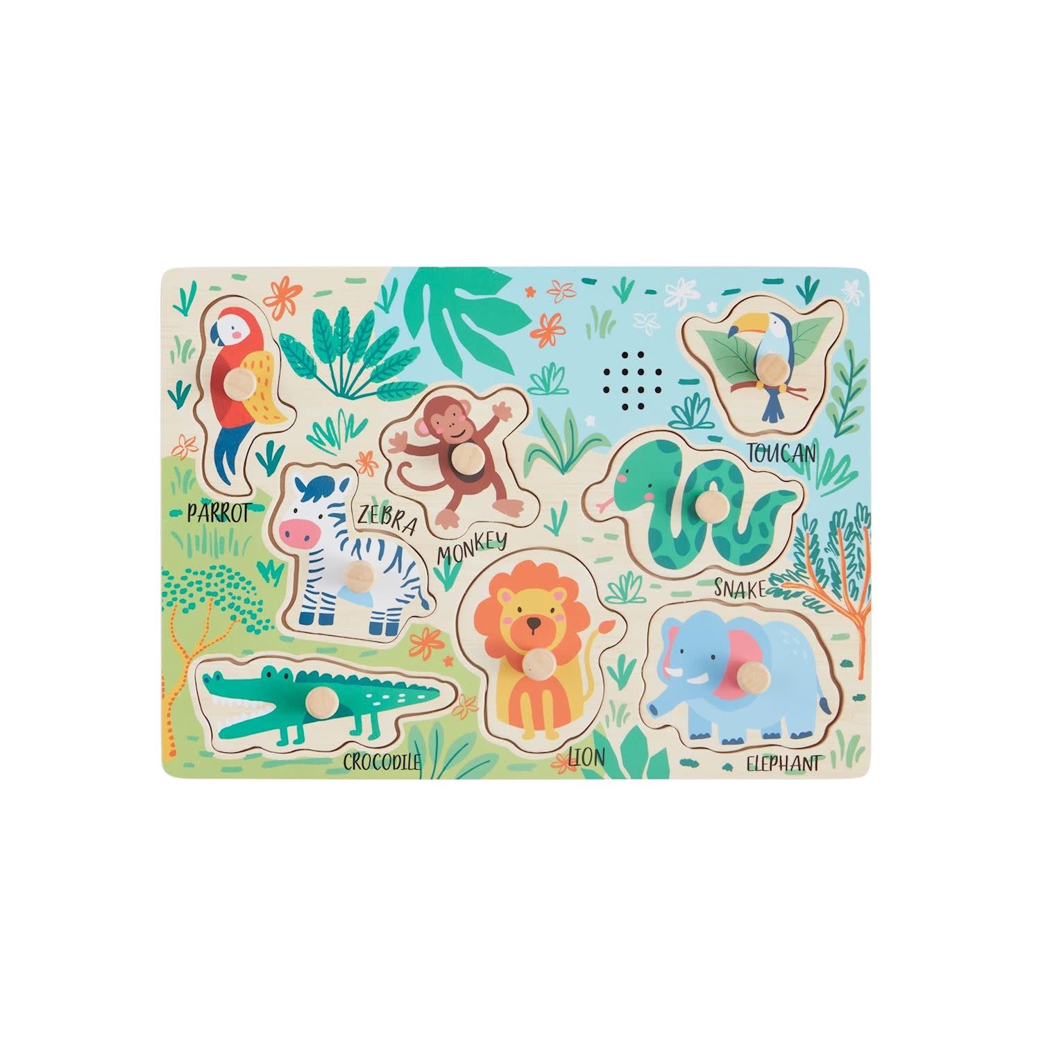 Mud Pie Safari Sound Puzzle