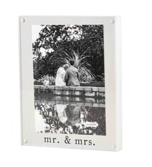 Mud Pie Mr. & Mrs. Magnetic Block Frame