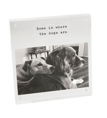 Mud Pie 4x6 Acrylic Dog Bone Frame