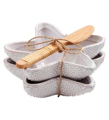 Mud Pie Starfish Dip Cup Set