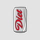 Brittany Paige Diet Soda Can Sticker
