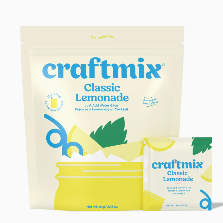 Craftmix Classic Lemonade Drink Mixer - 12 Pack