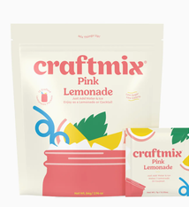 Craftmix Pink Lemonade Drink Mixer - 12 Pack