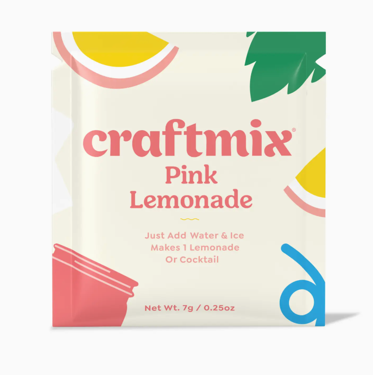 Craftmix Pink Lemonade Drink Mixer Packet