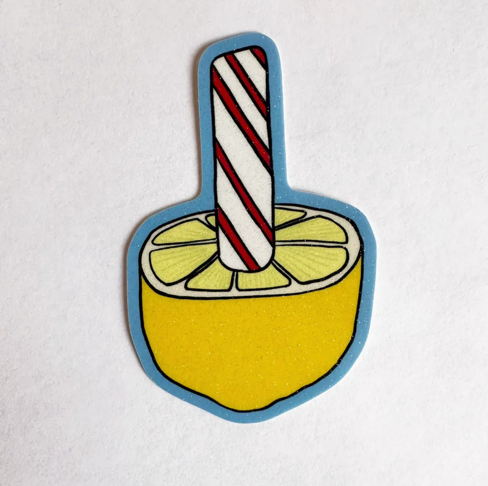 Made by Nilina Baltimore Lemon Stick Sticker