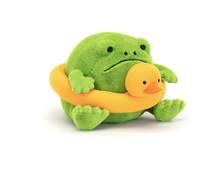 Jellycat Ricky Rain Frog Rubber Ring