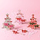 Mud Pie Holiday Bow Hair Clip Sets