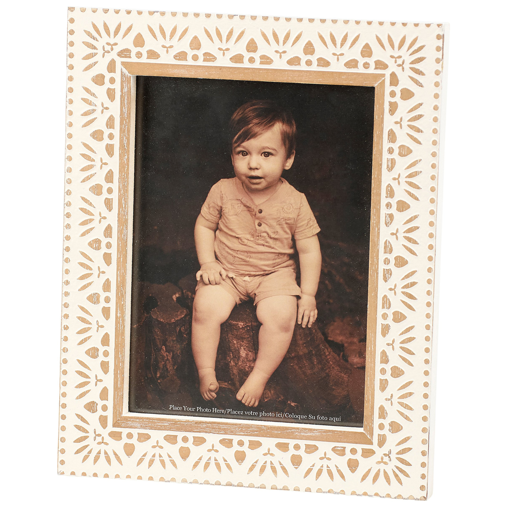 Primitives By Kathy Cottage Floral Photo Frame