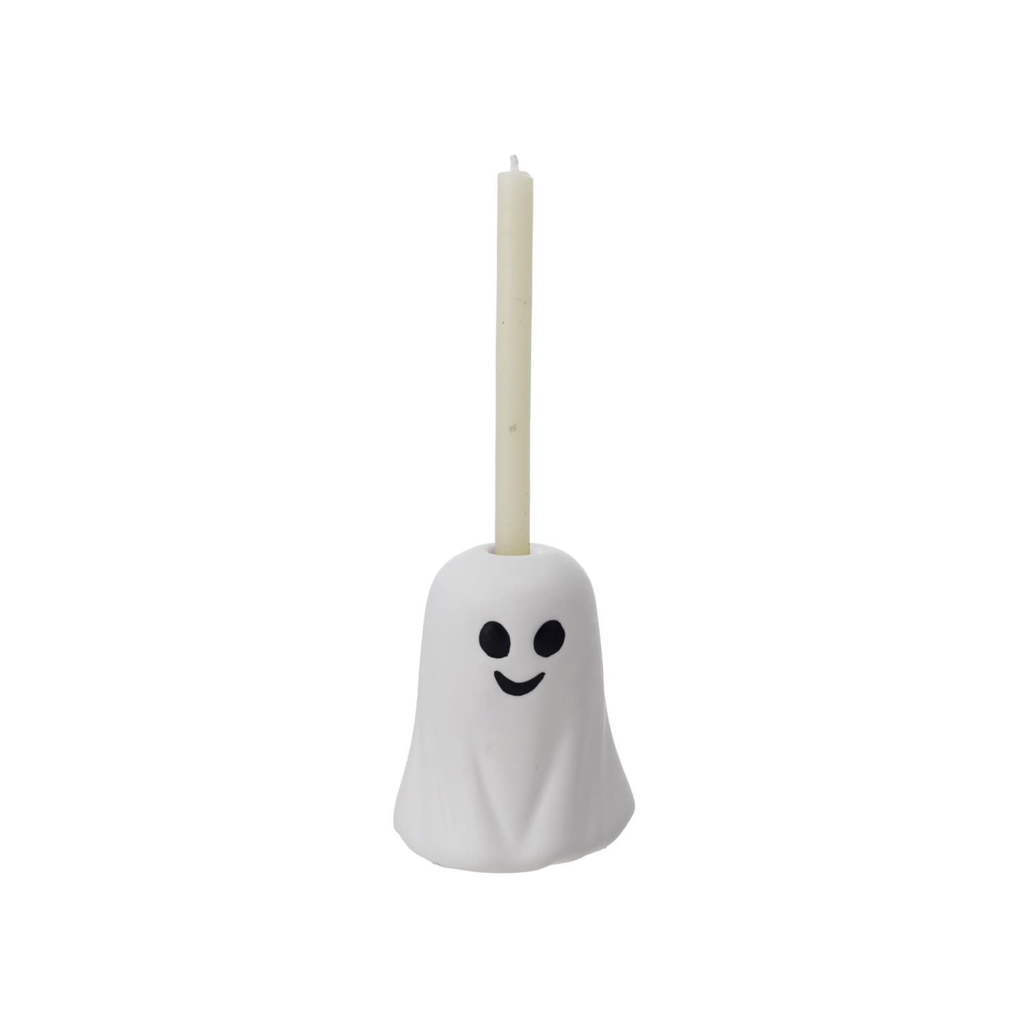 Creative Co-op Ghost Shaped Taper Holder (1/2" Taper)