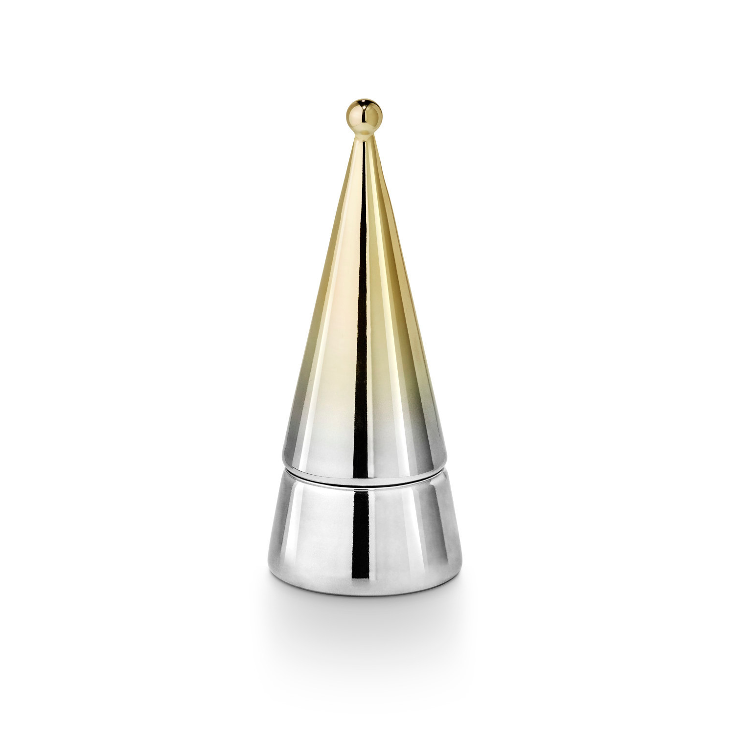 Creative Co-op Medium High Shine Tree Candle