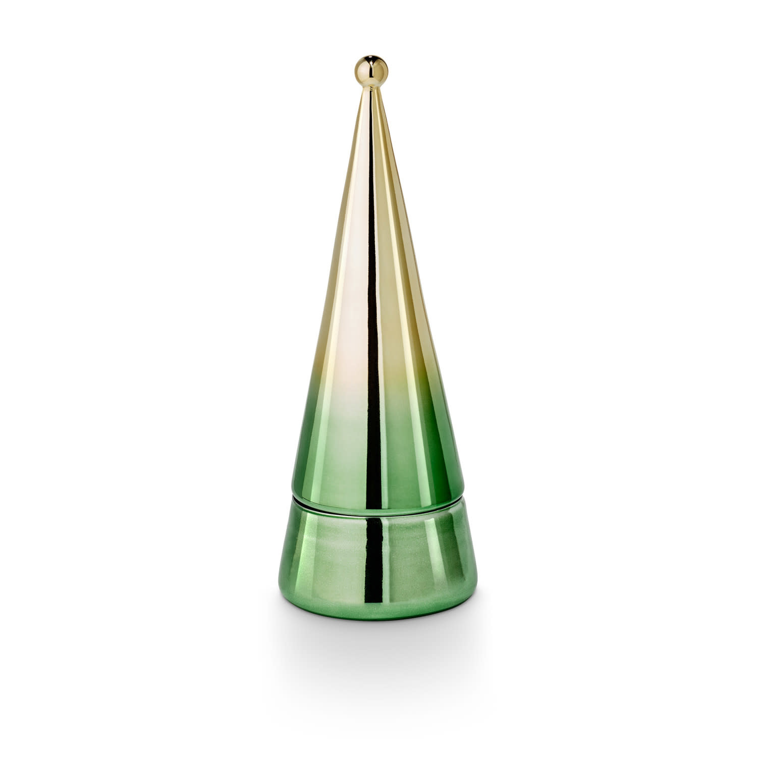 Creative Co-op Large High Shine Tree Candle