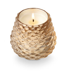 Creative Co-op Woodfire Pinecone Votive Candle