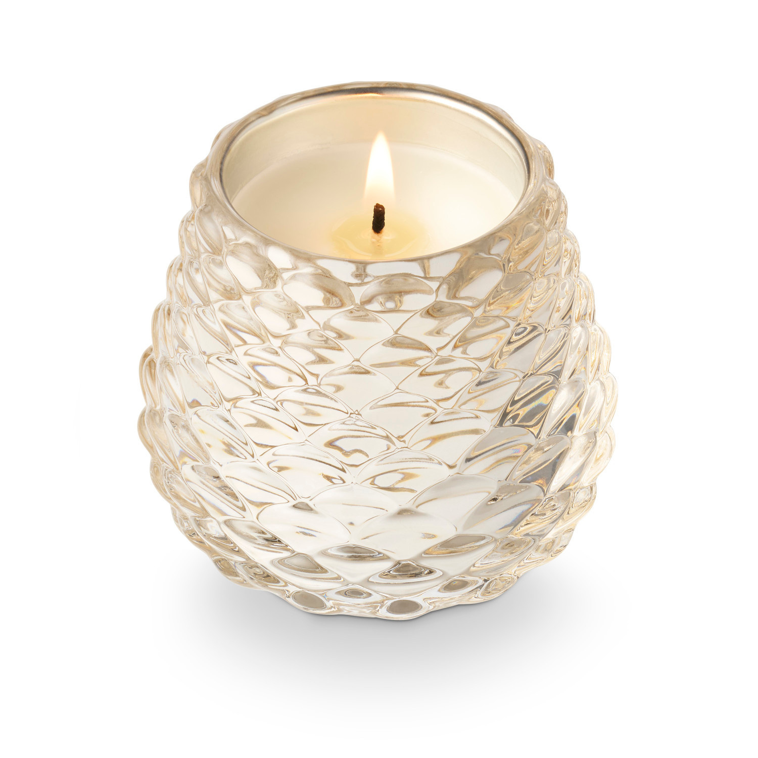 Creative Co-op Winter White Pinecone Votive Candle