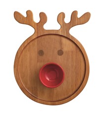 Mud Pie WOOD REINDEER BOARD SET