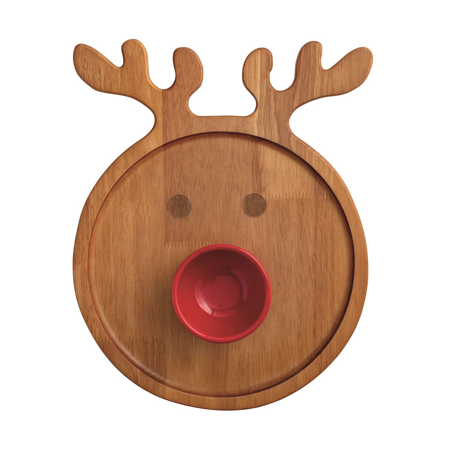 Mud Pie WOOD REINDEER BOARD SET