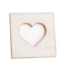 Mud Pie MARBLE HEART FRAME