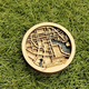 LeRoy Woodworks Baltimore Map 3D Magnet