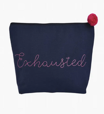 Ever Ellis Large Cosmetic Bag - Exhausted