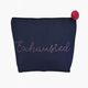 Ever Ellis Large Cosmetic Bag - Exhausted