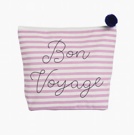 Ever Ellis Large Cosmetic Bag -  Bon Voyage