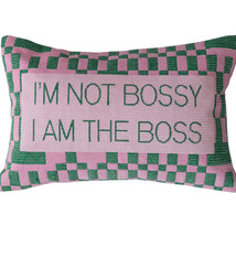 Creative Co-op I'm Not Bossy Pillow