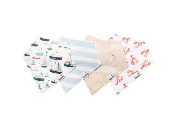 Copper Pearl Bandana Bib Set Fischer