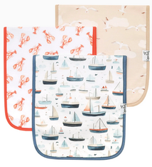 Copper Pearl Burp Cloth Set Fischer