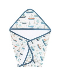 Copper Pearl Knit Hooded Towel Fischer