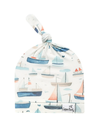 Copper Pearl Top Knot Hat Fischer