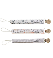 Copper Pearl Binky Clip Set Rufus