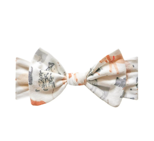 Copper Pearl Knit Headband Rufus