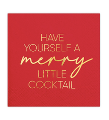 Creative Brands Merry Little Cocktail Napkin