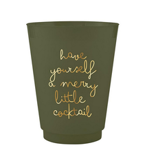 Creative Brands Merry Little Cocktail Frost Cups