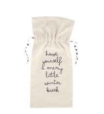 Creative Brands Wine Bag - Winter Break