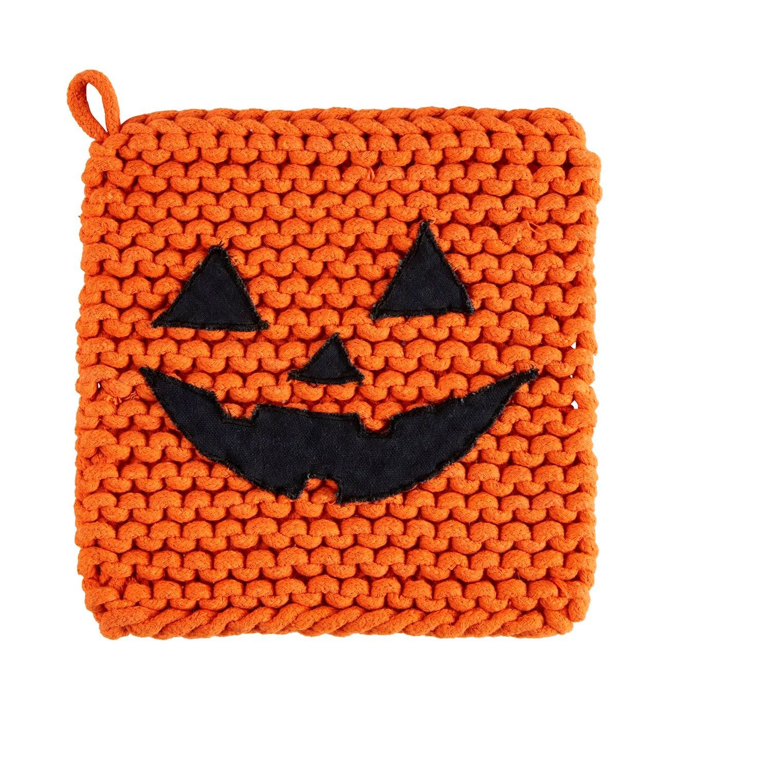 Mud Pie Jack-O-Lantern Pot Holder