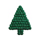 Mud Pie GREEN TREE FELTED POM TRIVET
